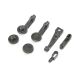 Horizon Hobby - Body, Antenna, Wire, Fan Mount Set: 22X-4 (TLR231091)