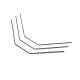 Horizon Hobby - Sway Bar Set, 1.0/1.2/1.4mm (3): 22X-4 (TLR234125)