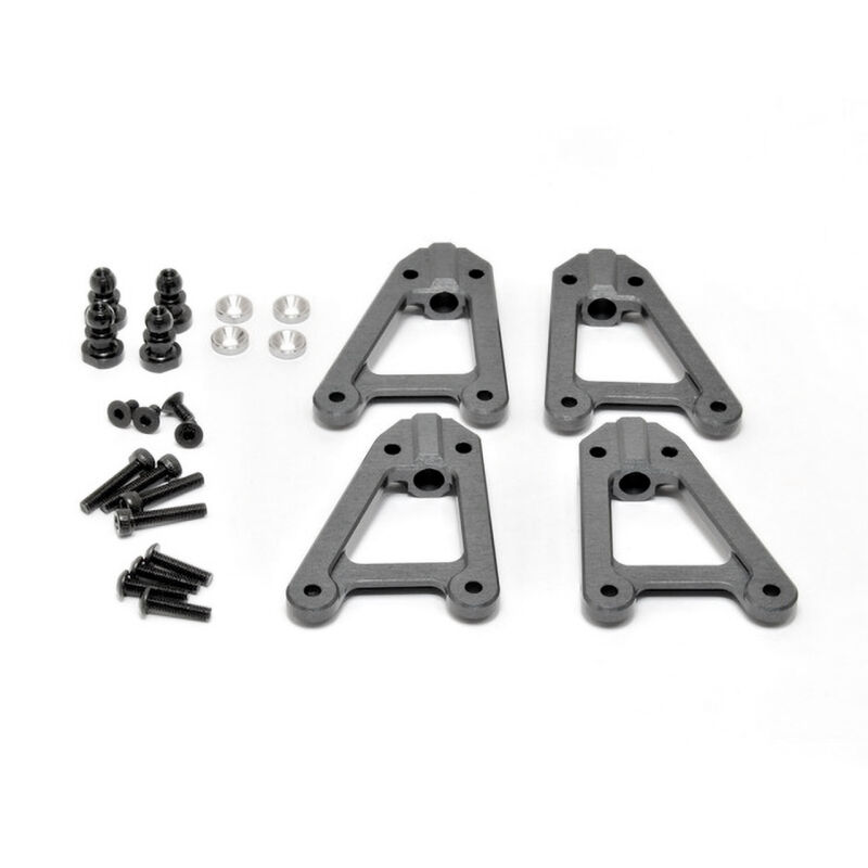 HoBao - CNC Alu. Shock Tower (L & R), 4 Pcs (H230116)