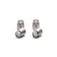 HoBao - CNC Alu. Flange Nuts For Wheel (4mm), 4 Pcs (H230119)