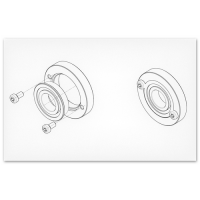 Hacker Motor - bearing bulkhead FESEx Uni 6 SET