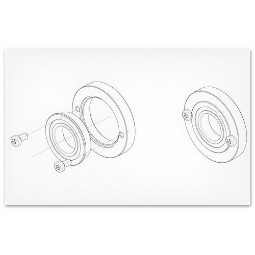 Hacker Motor Lagerspant FESEx Uni 8 SET (10101965)