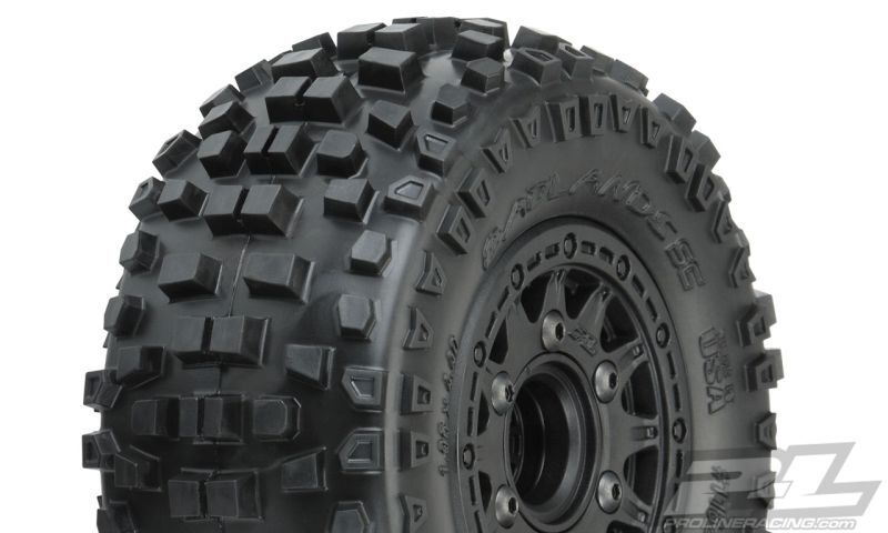 Pro-Line - ProLine Badlands SC auf Raid Felge schwarz 6x30 SK wchlbar (PRO1182-10)