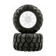 CEN-Racing - Wheel & Tire Glued (White) (CQ0505)