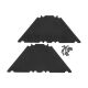 CEN-Racing - Frame Protector, black (2pcs) (CKQ0411)