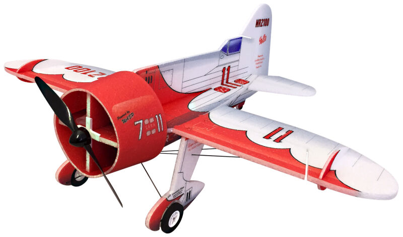 Gee Bee red/white 8mm EPP - 800mm