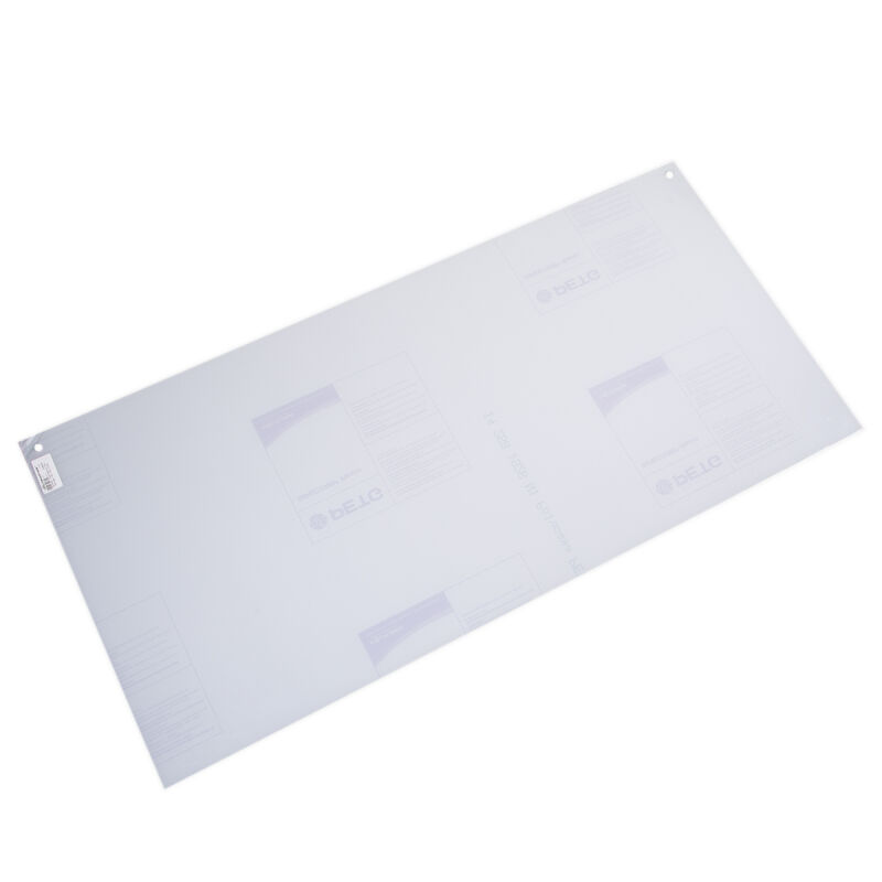 PET-g Vivak Platte mit 15mm Bohrungen 1000 x 500 x 3,0mm