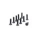 Horizon Hobby - M2.5 x 10mm Flat Head Screw (10) (AXI235168)