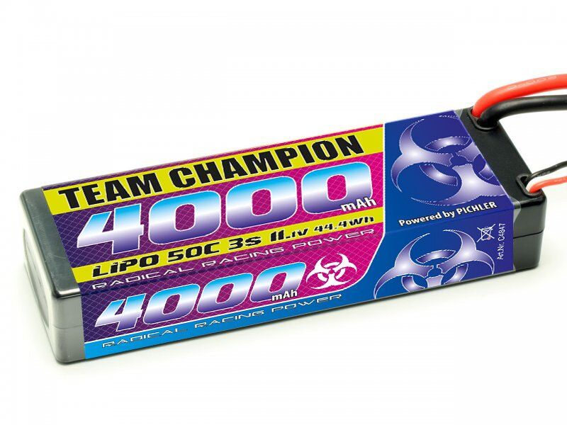 Pichler LiPo Akku Team Champion 4000 - 11,1V | 55C | Deans T (C4847)