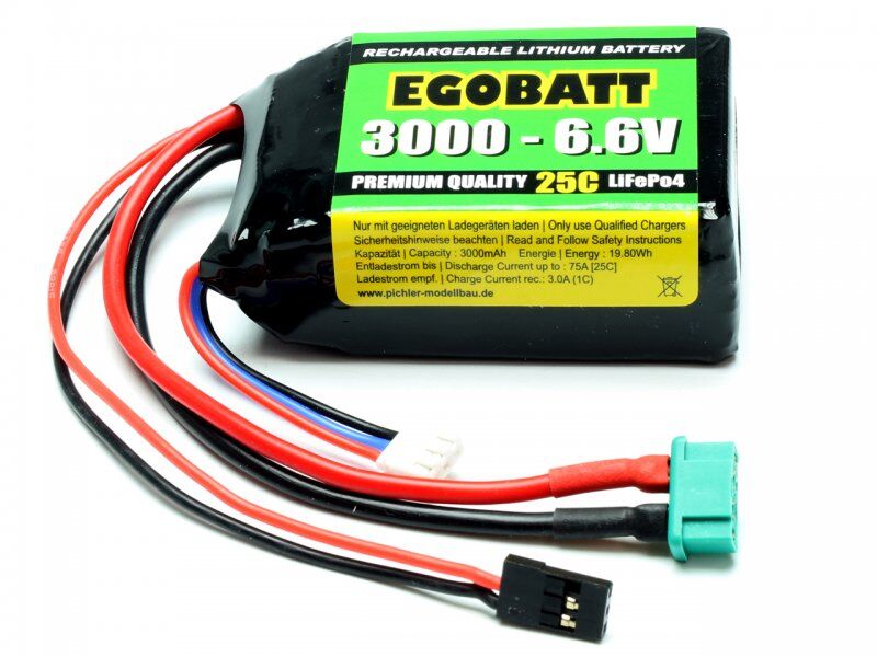 Pichler - LiFe Akku EGOBATT 3000 6.6V - 25C