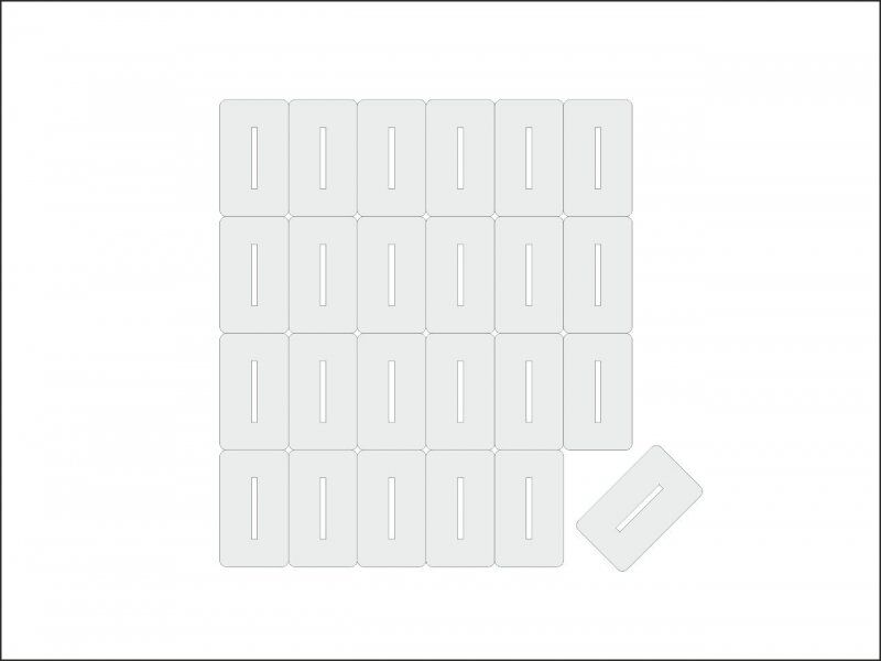 Voltmaster - Patent Hinges 17x10mm (24 pieces)