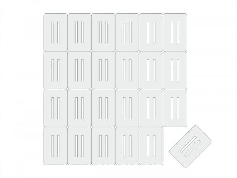 Voltmaster - Patent Scharniere 27 x 17mm (24 Stück)