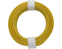 Donau Elektronik - copper wire yellow 0,14mm² - 10m