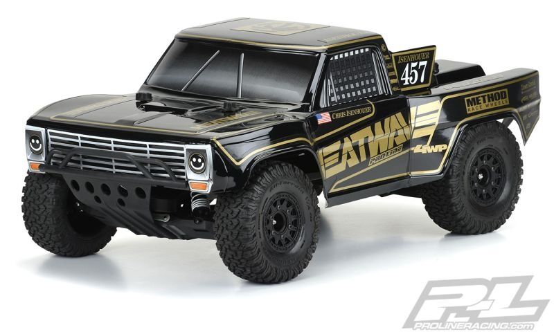 Pro-Line - 1967 Ford F-100 Race-Truck Karo schwarz Pre-Cut Heatwave-Ed. (PRO3551-18)