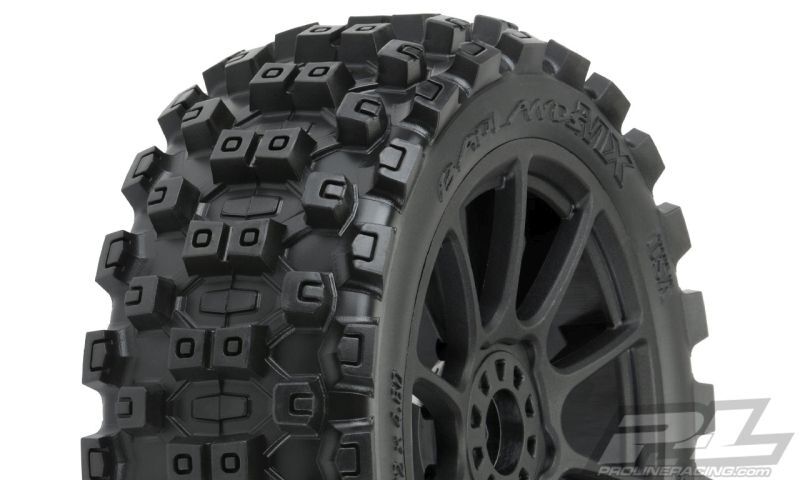 Pro-Line - ProLine Badlands MX M2 (medium) auf Felge Mach10 schwarz v/h (PRO9067-21)