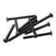 HoBao - M3x30mm HEX SOCKET BUTTON HEAD SCREWS, 10PCS (H33330)
