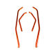 HoBao - SIDE/ REAR CAGE TUBE FOR CAGE TRUGGY-ORANGE (H93001RG)