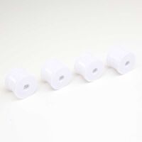 Horizon Hobby - FR/RR Wheel, White (4): Mini-T 2.0...