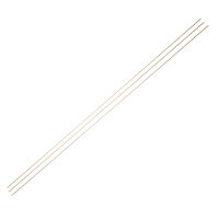 Krick - Messing Mikro Rohr 0,4 x 0,2 x 305mm - (3 Stück)