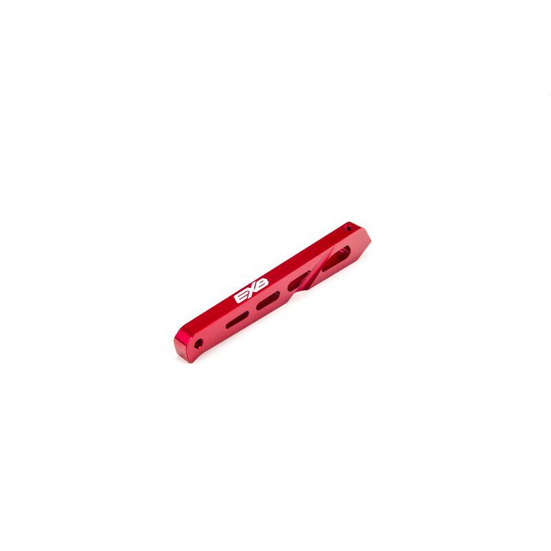 Horizon Hobby - Rear Center Chassis Brace Aluminum 87mm Red (ARA320566)