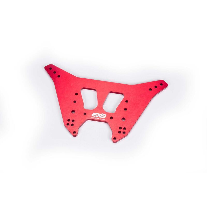 Horizon Hobby - Rear Shock Tower CNC 7075 T6 Aluminum M Red (ARA320579)