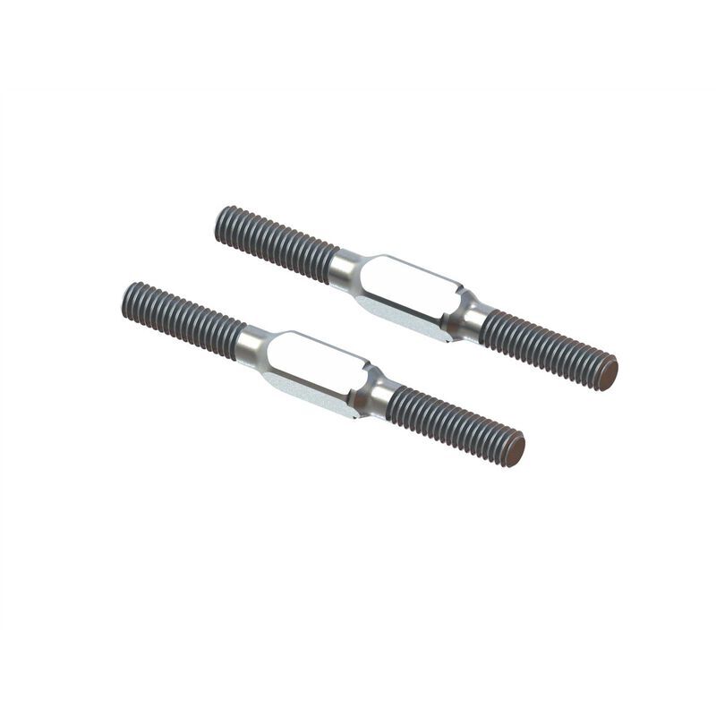 Horizon Hobby - Steel Turnbuckle M4x45mm Silver (2) (ARA340176)