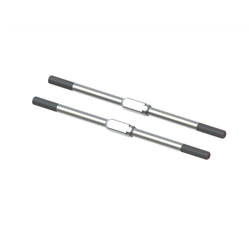 Horizon Hobby - Steel Turnbuckle M4x95mm Silver (2) (ARA340175)