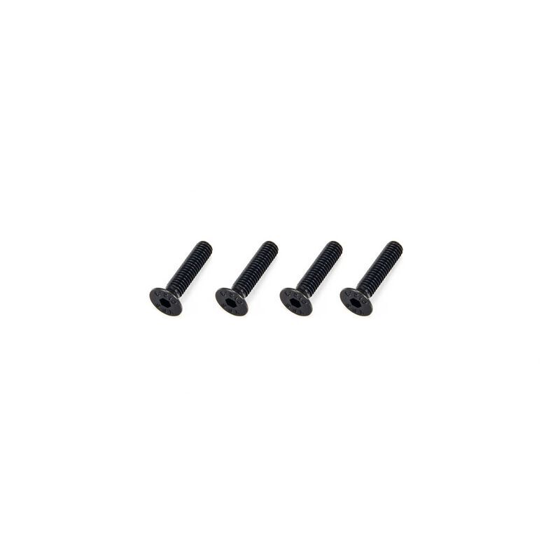 Horizon Hobby - Flat Head Hex Machine Screw M4x18mm (4) (ARA722418)