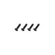 Horizon Hobby - Flat Head Hex Machine Screw M4x18mm (4) (ARA722418)