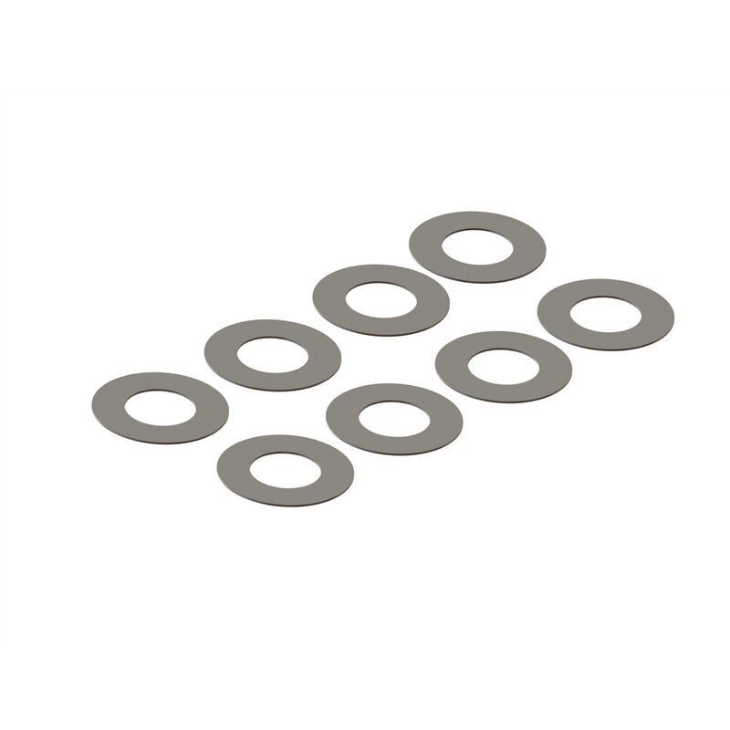 Horizon Hobby - Shim 6.2x11.9x0.2mm (8) (ARA709060)