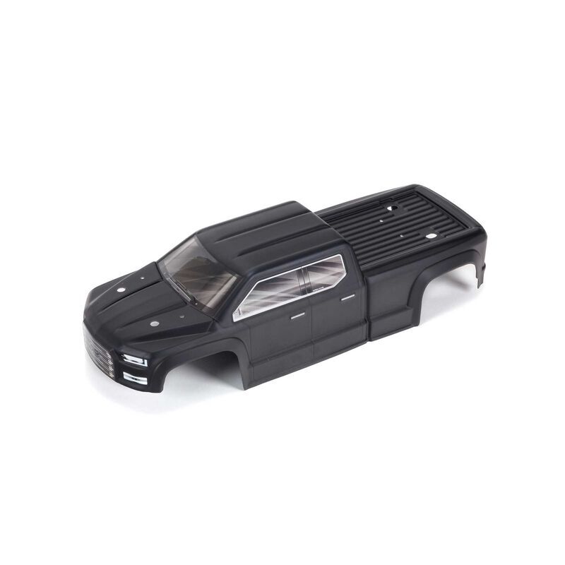 Horizon Hobby - Big Rock Crew Cab 4X4 3S BLX Finished Body (Black) (ARA402317)