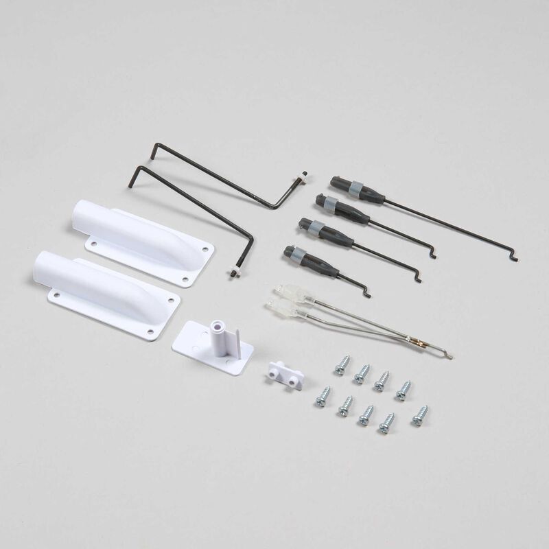 Horizon Hobby - Pushrod w/Clevis Set, Servo Covers: Habu STS (EFL01557)