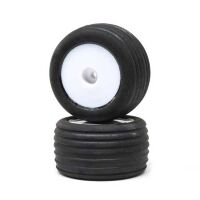Horizon Hobby - Directional Tires, FR, Mntd, Wht (2):...