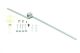 Dubro Lenkbares Bugfahrwerk 4.0 mm (gerade) DUBRO (10138)