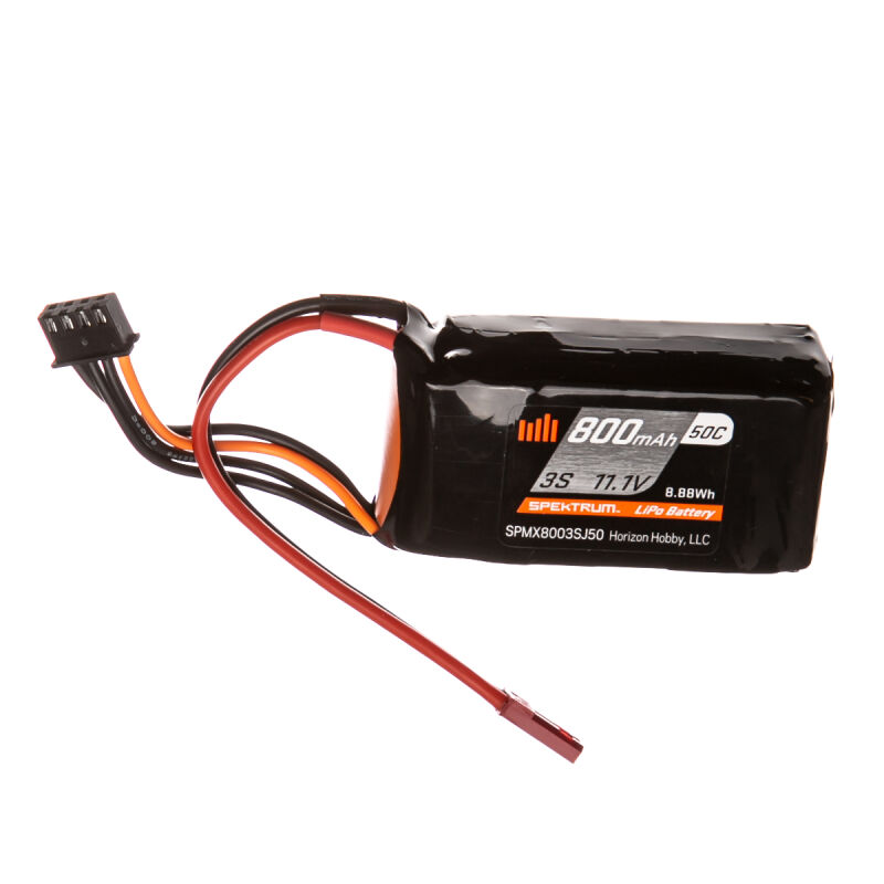 Spektrum - 800mAh 3S 11,1V JST - 50C