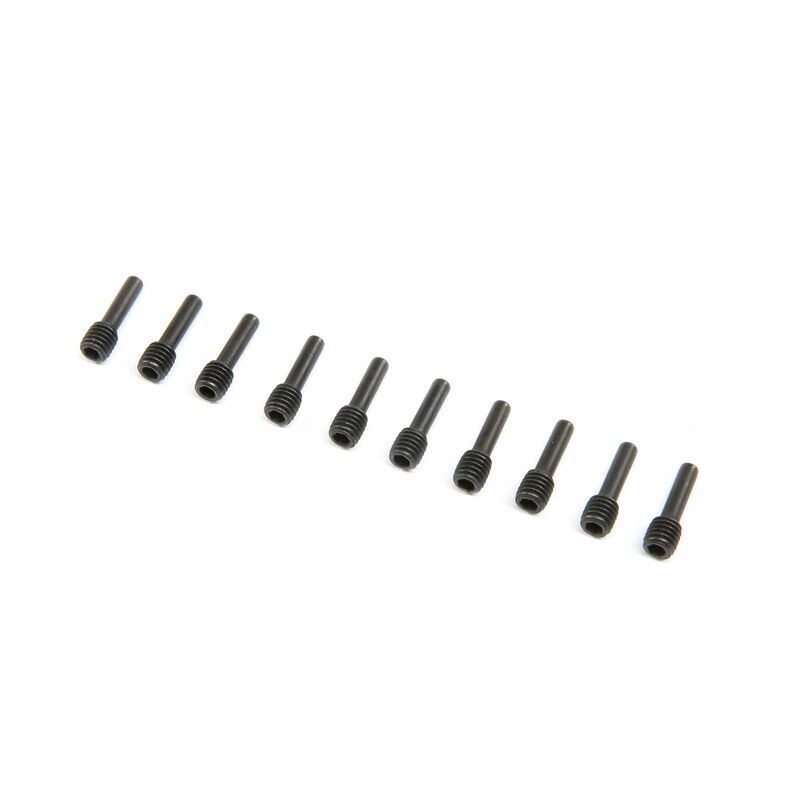 Horizon Hobby - Driveshaft Screw Pin, M5x16mm, Steel (10): SBR/SRR (LOS252131)