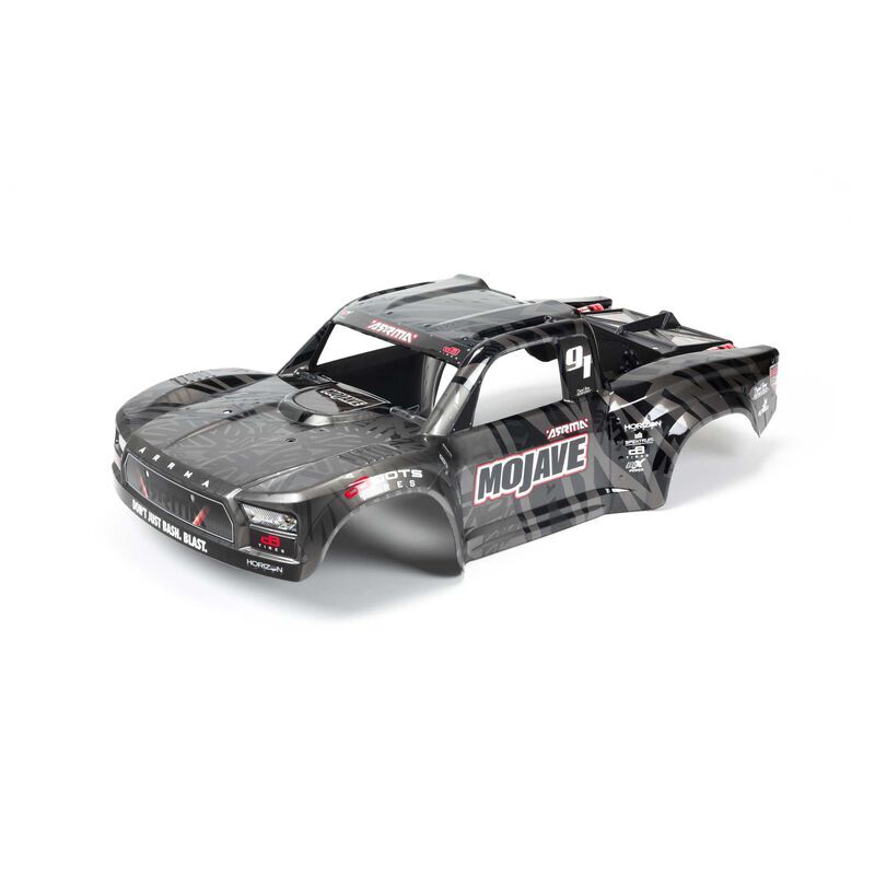 Horizon Hobby - MOJAVE 1/7 EXB Painted Decaled Trimmed Body Black (ARA411006)