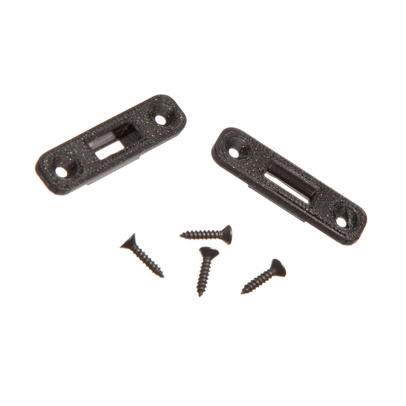 3D Print Lab - mounting frame for simprop 4-pin plug and socket