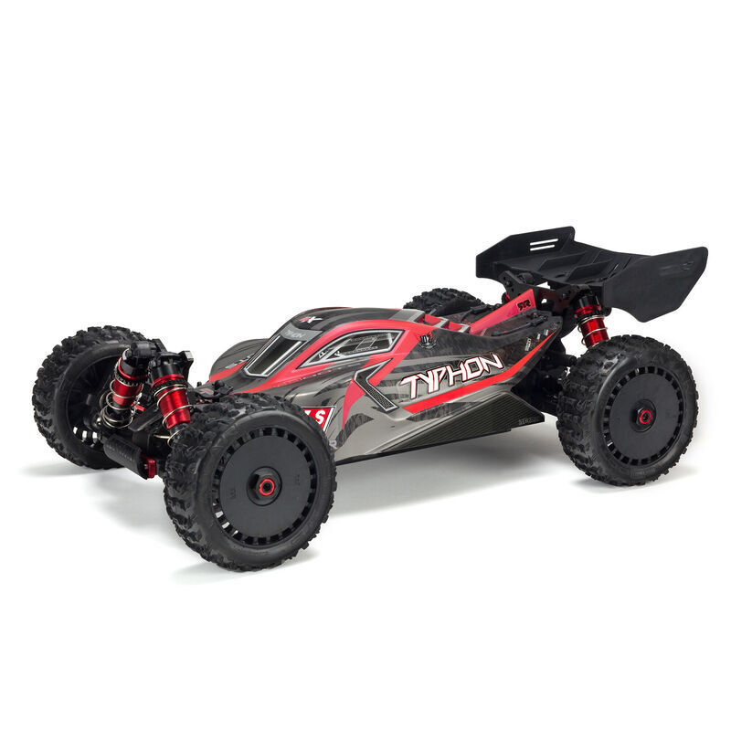 Arrma - Typhon 6S 4WD BLX Buggy RTR Black - 1:8