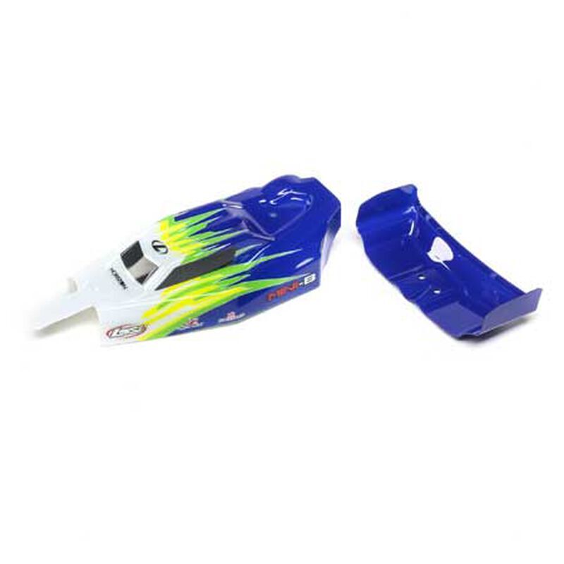 Horizon Hobby - Body, Wing, Blue/White: Mini-B (LOS210019)