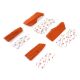 Horizon Hobby - Orange Grip Set NX6,NX8,NX10 (SPMA9612)