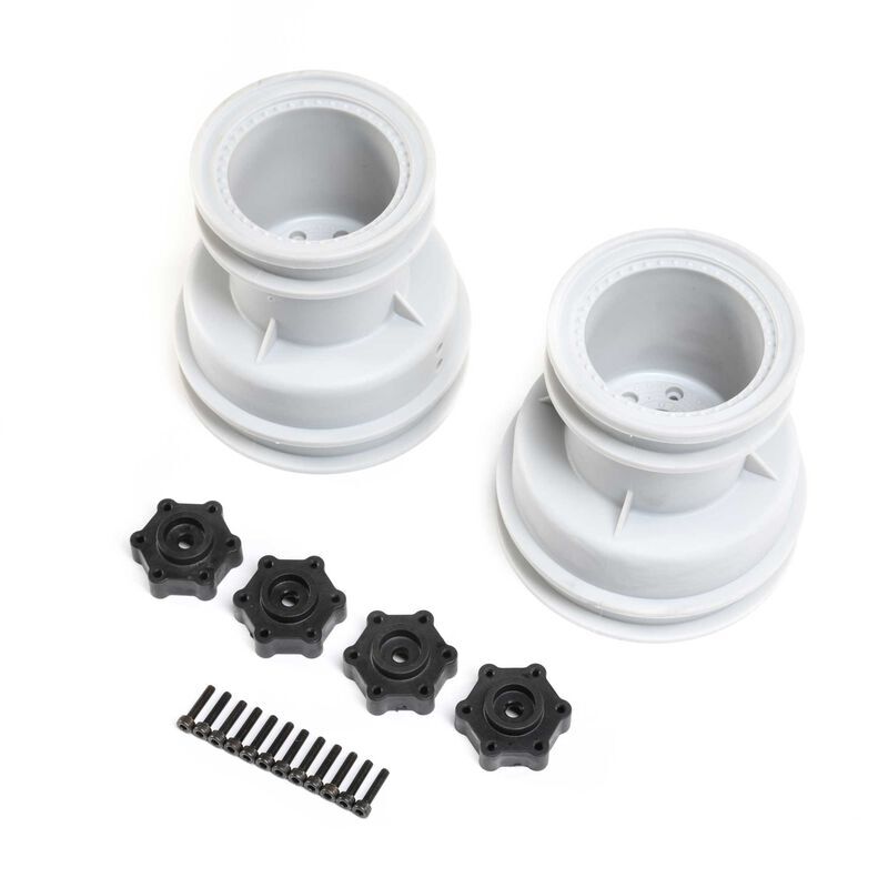 Horizon Hobby - MT Wheel, Silver (2): LMT (LOS43033)