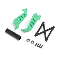 Horizon Hobby - Wheelie Bar Set, Green: LMT (LOS241029)