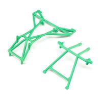 Horizon Hobby - Top and Upper Cage Bars, Green: LMT...