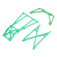 Horizon Hobby - Rear Cage and Hoop Bars, Green: LMT...