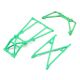 Horizon Hobby - Rear Cage and Hoop Bars, Green: LMT (LOS241043)