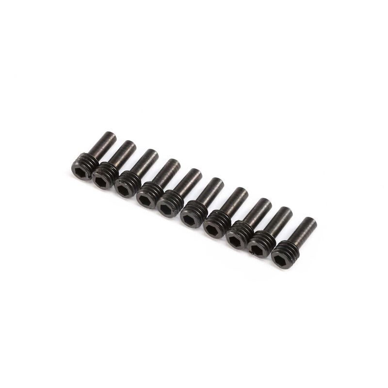 Horizon Hobby - Center Driveshaft Screw Pin (10): LMT (LOS242047)