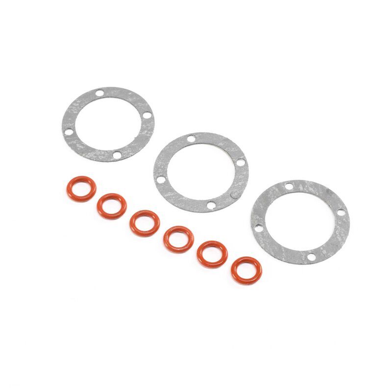 Horizon Hobby - Outdrive O-rings and Diff Gaskets (3): LMT (LOS242036)