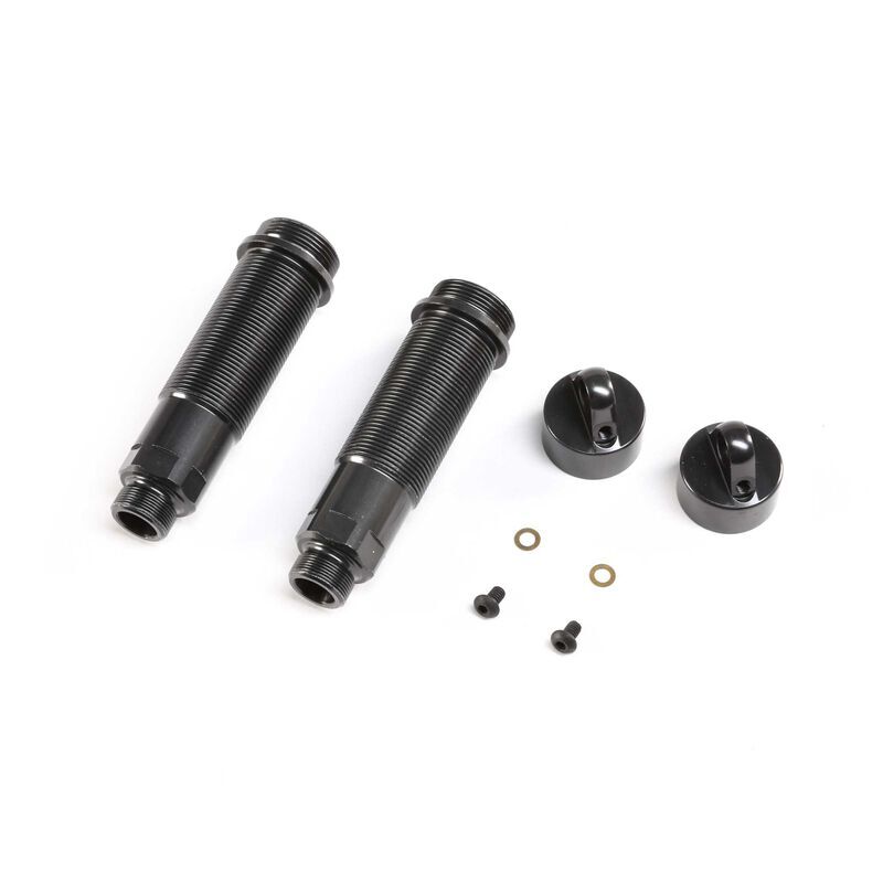 Horizon Hobby - Shock Body and Cap, Aluminum (2): LMT (LOS243012)