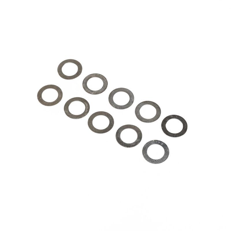 Horizon Hobby - Diff Shim, M8 x 13 x 0.4mm (10): LMT (LOS246004)